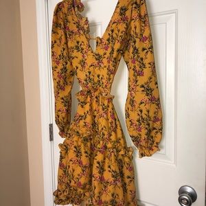 Romantic floral dress